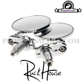 Bar End Mirror Chrome 7/8 (Universal)